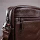 Сумка вертикальна компактна 14993 Vintage Коричневий