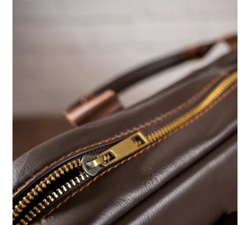 Сумка чоловіча під ноутбук Vintage 14670 Коричнева