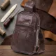 Сумка чоловіча через плече Vintage 14986 Коричнева