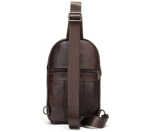 Сумка чоловіча через плече Vintage 14986 Коричнева