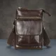 Сумка через плече чоловіча Vintage 20097 Коричнева