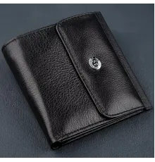 Жіночий гаманець з монетницьою ST Leather 18919 Чорний