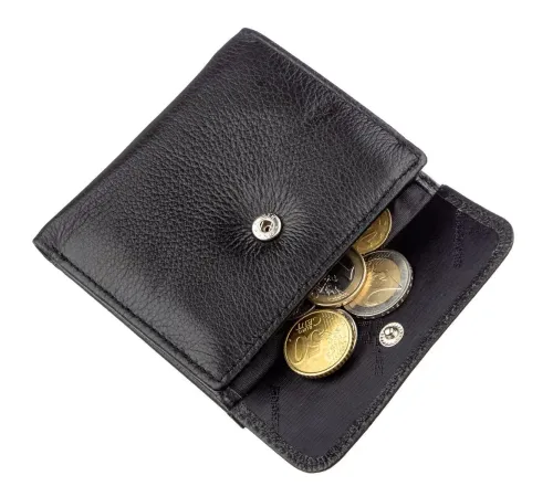 Жіночий гаманець з монетницьою ST Leather 18919 Чорний