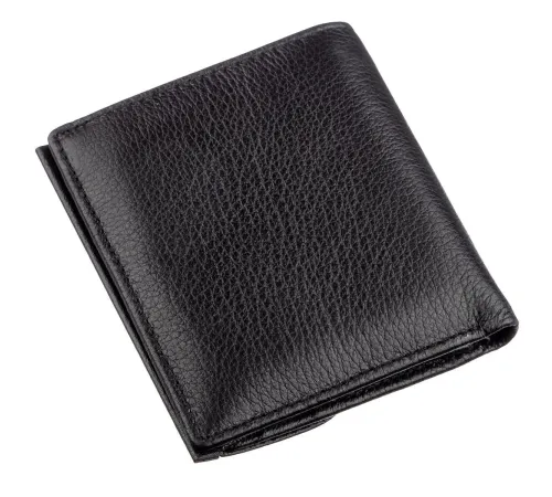 Жіночий гаманець з монетницьою ST Leather 18919 Чорний