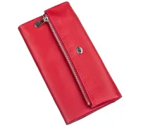 Жіночий шкіряний гаманець ST Leather 20091 Червоний
