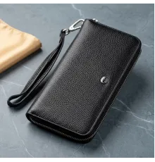 Витончений жіночий гаманець-клатч ST Leather 18852 Чорний