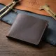 Класичне портмоне унісекс на магніті GRANDE PELLE 11208 Коричнева