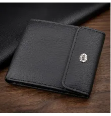Гаманець ST Leather 18313 (ST155) шкіряний Чорний