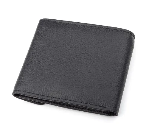 Гаманець ST Leather 18313 (ST155) шкіряний Чорний