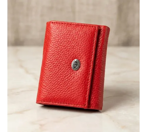 Гаманець ST Leather 18323 (ST440) дуже зручний жіночий Червоний