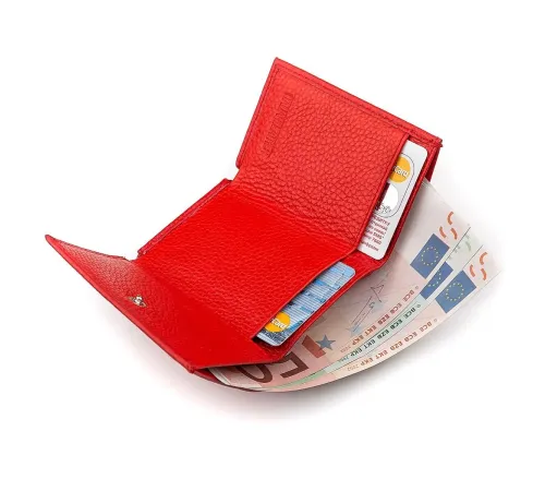Гаманець ST Leather 18323 (ST440) дуже зручний жіночий Червоний