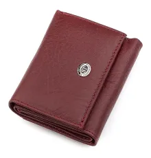 Гаманець ST Leather 18324 (ST440) шкіряний Бордовий