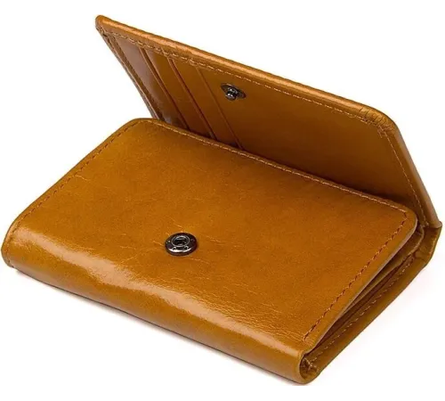 Гаманець Vintage 14597 шкіряний Рудий