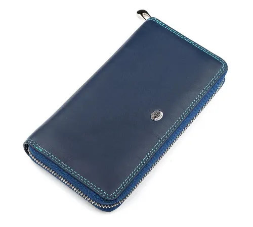 Гаманець жіночий ST Leather 18375 (SB71) на блискавці Синій