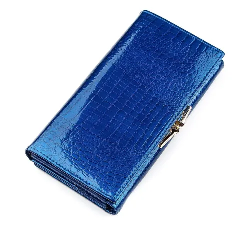 Гаманець жіночий ST Leather 18394 (S3001A) місткий Синій