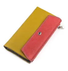 Гаманець жіночий ST Leather 18407 (SB42-2) місткий Рожевий