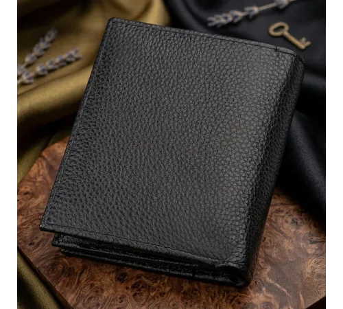Гаманець жіночий ST Leather 18411 (ST410) компактний Чорний
