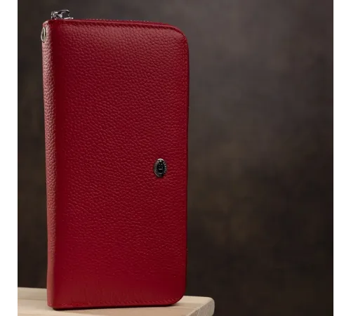 Гаманець жіночий ST Leather 18419 (ST45-2) дуже надійний Червоний