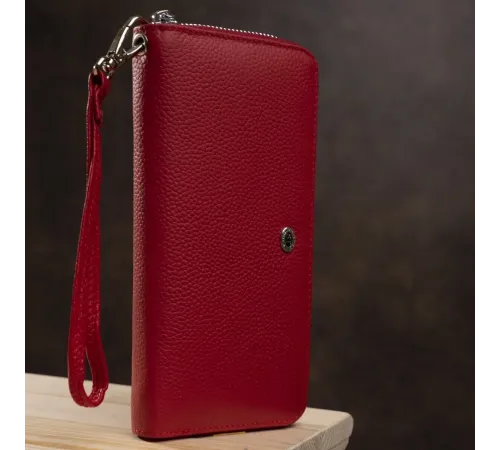 Гаманець жіночий ST Leather 18419 (ST45-2) дуже надійний Червоний