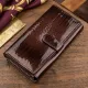 Гаманець жіночий ST Leather 18431 (S9001A) лакована шкіра Коричневий
