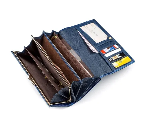 Гаманець жіночий ST Leather 18432 (S9001A) модний Синій