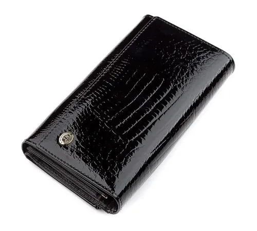 Гаманець жіночий ST Leather 18433 (S9001A) надійний Чорний