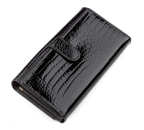 Гаманець жіночий ST Leather 18433 (S9001A) надійний Чорний