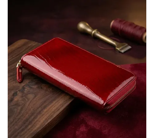 Гаманець жіночий ST Leather 18436 (S7001A) місткий Червоний