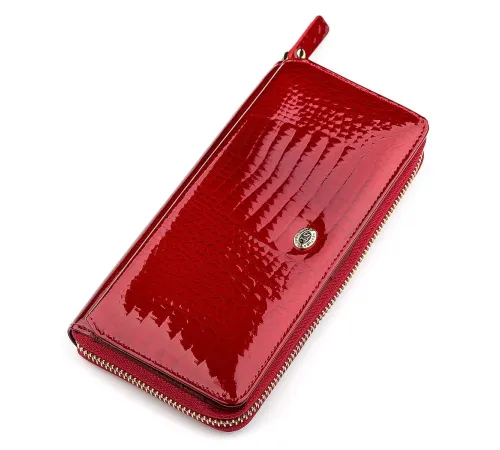Гаманець жіночий ST Leather 18436 (S7001A) місткий Червоний