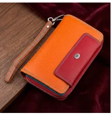 Гаманець жіночий ST Leather 18441 (SB55-5) місткий Червоний