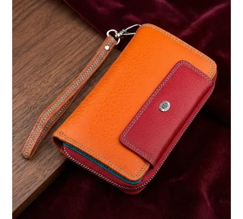 Гаманець жіночий ST Leather 18441 (SB55-5) місткий Червоний