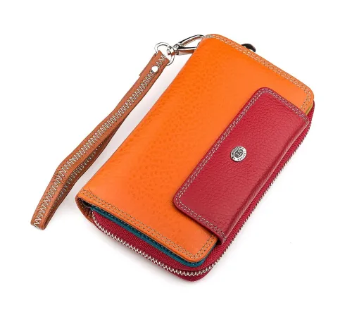 Гаманець жіночий ST Leather 18441 (SB55-5) місткий Червоний