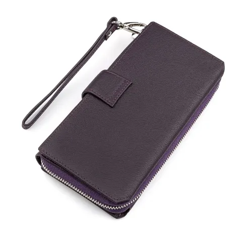 Гаманець жіночий ST Leather 18455 (SТ228) зручний Фіолетовий