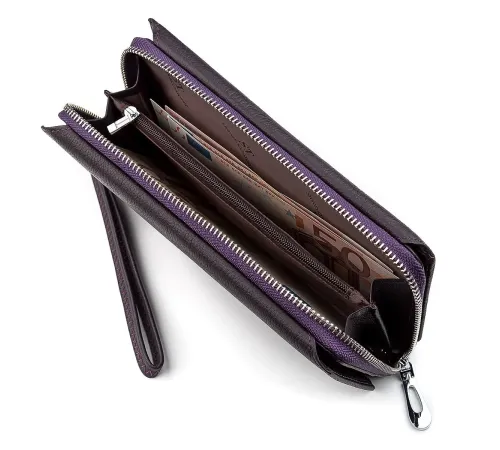 Гаманець жіночий ST Leather 18455 (SТ228) зручний Фіолетовий