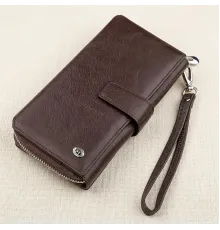 Гаманець жіночий ST Leather 18457 (SТ228) з натуральної шкіри Коричневий