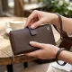 Гаманець жіночий ST Leather 18457 (SТ228) з натуральної шкіри Коричневий