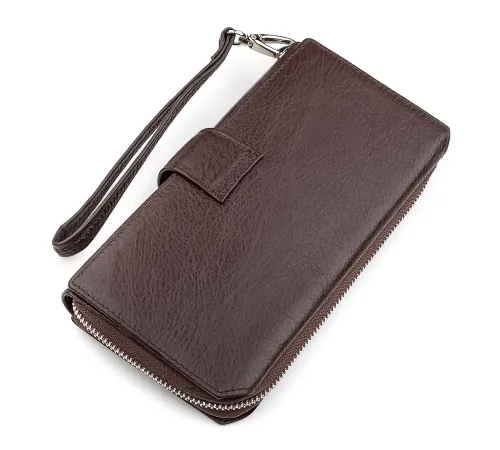 Гаманець жіночий ST Leather 18457 (SТ228) з натуральної шкіри Коричневий