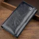 Гаманець-клатч з візитниці ST Leather 18880 Сіро-синій