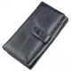 Гаманець-клатч з візитниці ST Leather 18880 Сіро-синій