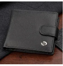 Чоловічий гаманець ST Leather 18311 (ST103) Чорний