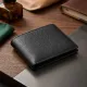 Чоловічий гаманець ST Leather 18352 (ST-1) натуральна шкіра Чорний
