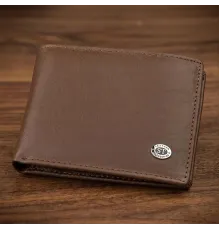 Чоловічий гаманець ST Leather 18353 (ST-1) НОВИНКА Коричневий