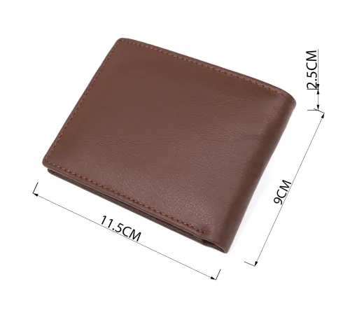 Чоловічий гаманець ST Leather 18353 (ST-1) НОВИНКА Коричневий
