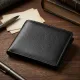 Чоловічий купюрник ST Leather 18305 (ST159) шкіряний Чорний