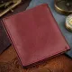 Невеликий жіночий гаманець з монетницьою ST Leather 18920 Бордовий