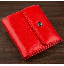 Портмоне для жінок з монетницьою ST Leather 18918 Червоний