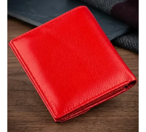 Портмоне для жінок з монетницьою ST Leather 18918 Червоний