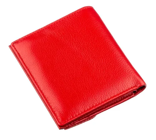 Портмоне для жінок з монетницьою ST Leather 18918 Червоний