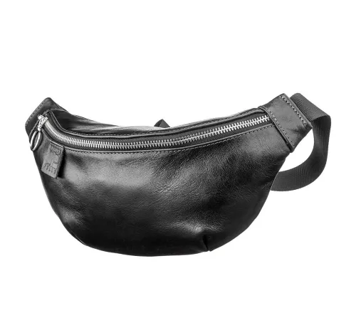 Поясна сумка GRANDE PELLE 11140 Чорна