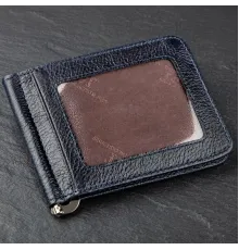 Практичний Затискач для чоловіків на магніті ST Leather 18939 Синій